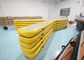 วัสดุผ้าผนังคู่ขนาด 20 ซม. Y Shape Floating Pontoon Boat Jet Ski Platform, Inflatable Floating Jetski Dock