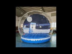 ลูกโลกหิมะพองใสที่กำหนดเองได้ยักษ์กลางแจ้งระเบิดลูกโลกหิมะ